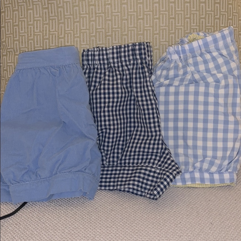 3 pairs banded shorts